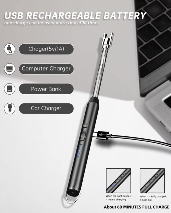Rechargeable USB Electric Gas Lighter